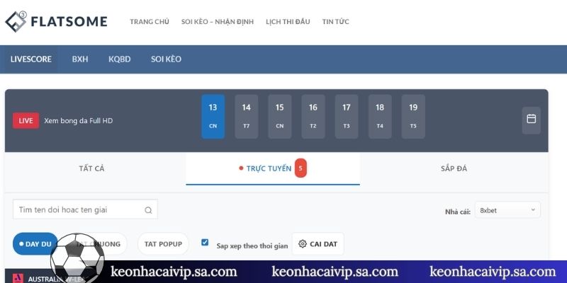 Lý do nên xem trực tiếp bóng đá